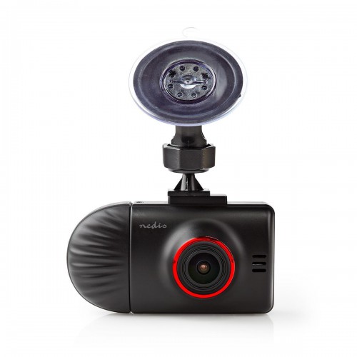 Dash Cam | 1440P@30fps | 12.0 MPixel | 2.31 " | LCD | Tweevoudige camera | Parkeer sensor | Bewegingsdetectie | Nachtzicht | Rood / Zwart - dcam40bk