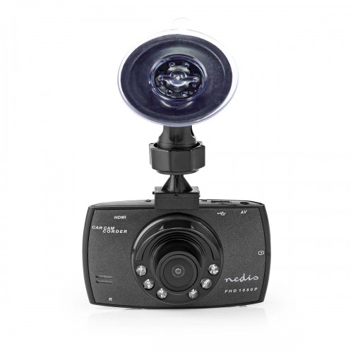 Dash Cam | 1080p@30fps | 12.0 MPixel | 2.7 " | LCD | Parkeer sensor | Bewegingsdetectie | Donkergrijs - dcam11bk