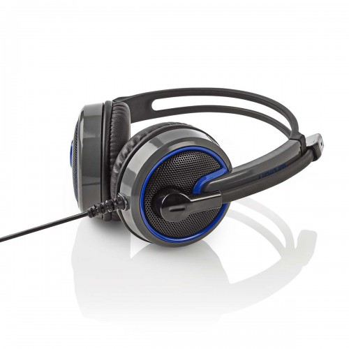 Gaming Headset | Over-Ear | Stereo | 2x 3.5 mm | Inklapbare Microfoon | 2.20 m | Zonder Verlichting - ghst200bk
