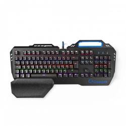 Bedraad Gaming Toetsenbord | USB | Mechanische Toetsen | RGB | Frans | Frans | USB Gevoed | Lengte stroomkabel: 1.70 m | Gaming - gkbd400bkfr