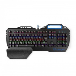 Bedraad Gaming Toetsenbord | USB | Mechanische Toetsen | RGB | Noors | Scandinavisch | USB Gevoed | Lengte stroomkabel: 1.70 m | Gaming - gkbd400bknd