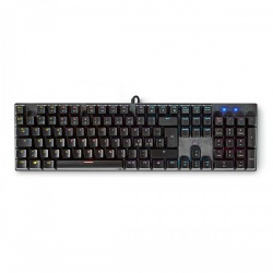 Bedraad Gaming Toetsenbord | USB Type-A | Mechanische Toetsen | LED | QWERTY | Scandinavisch | USB Gevoed | Lengte stroomkabel: 1.50 m | Gaming - gkbdm110bknd