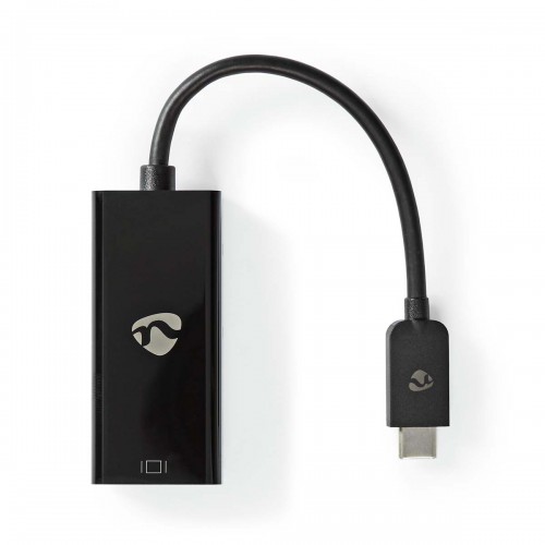 USB-C™ Adapter | USB 3.2 Gen 1 | USB-C™ Male | Mini DisplayPort Female | 8K@60Hz | 0.20 m | Rond | Vernikkeld | PVC | Zwart | Polybag - ccgp64452bk02