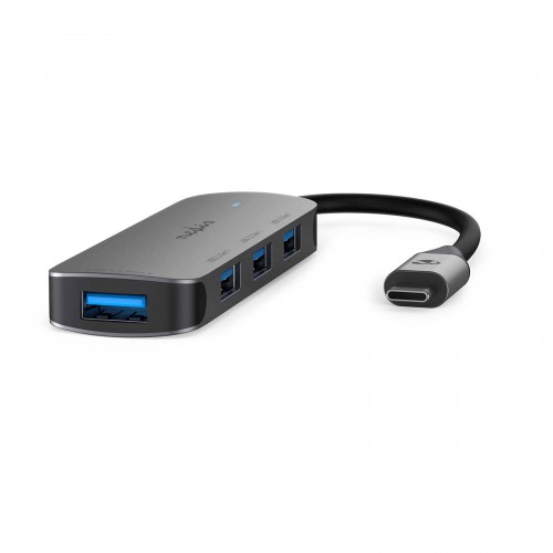 USB-Hub | 1x USB-C™ | 4x USB A Female | 4-Poorts poort(en) | USB 3.2 Gen 1 | USB Gevoed | 5 Gbps - ccgb64220gy01