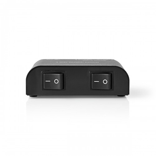 Speaker Control Box | 2 poort(en) | Klemmen | Luidspreker Impedantie: 4-16 Ohm | Maximale Belasting per Kanaal: 150 W | Aluminium | Zwart - aswi2602bk