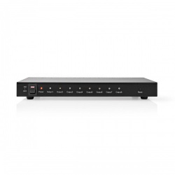 HDMI™-Splitter | 8-Poorts poort(en) | HDMI™ Input | 8x HDMI™ Output | 4K@30Hz | 3.4 Gbps | Metaal | Antraciet - vspl3468at