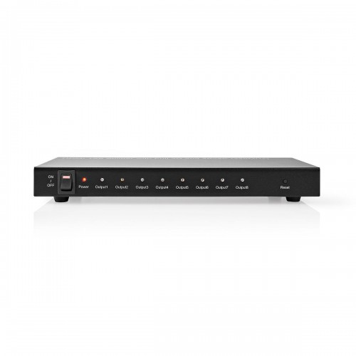 HDMI™-Splitter | 8-Poorts poort(en) | HDMI™ Input | 8x HDMI™ Output | 4K@30Hz | 3.4 Gbps | Metaal | Antraciet - vspl3468at