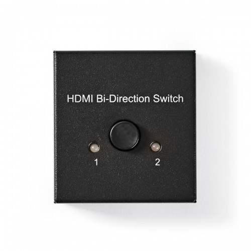 HDMI™-Switch | 3 poort(en) | 1 x HDMI™ Input / 2x HDMI™ Input | 1x HDMI™ Output / 2x HDMI™ Output | 4K@60Hz | 6 Gbps | Metaal | Antraciet - vswi3482at
