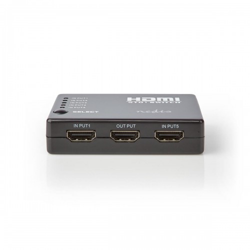 HDMI™-Switch | 5-Poorts poort(en) | 5x HDMI™ Input | 1x HDMI™ Output | 1080p | 3.4 Gbps | ABS | Zwart - vswi3455bk