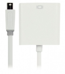 Mini DisplayPort Kabel Mini-DisplayPort Male - VGA Female 15-Pins 0.20 m Wit - bbm37850w02