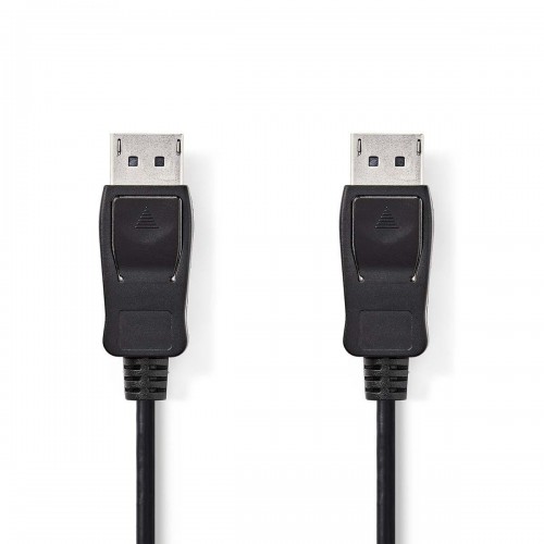 DisplayPort-Kabel | DisplayPort Male | DisplayPort Male | 4K@60Hz | Vernikkeld | 3.00 m | Rond | PVC | Zwart | Polybag - ccgp37010bk30