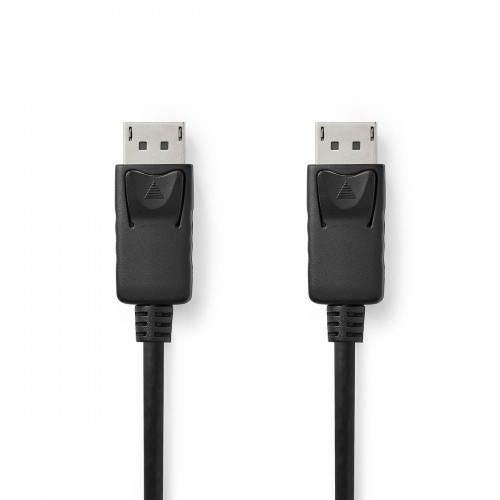 DisplayPort-Kabel | DisplayPort Male | DisplayPort Male | 4K@60Hz | Vernikkeld | 3.00 m | Rond | PVC | Zwart | Label - ccgl37010bk30