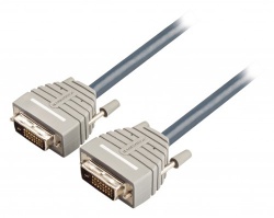 DVI Kabel DVI-D 24+1-Pins Male - DVI-D 24+1-Pins Male 2.00 m Blauw - bcl1402