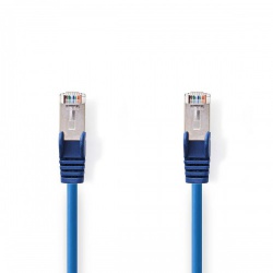 CAT5e-Kabel | SF/UTP | RJ45 Male | RJ45 Male | 0.30 m | Rond | PVC | Blauw | Polybag - ccgp85121bu025