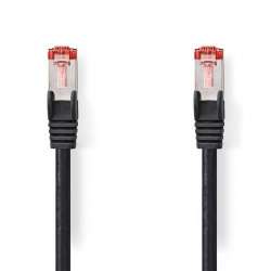 CAT6-kabel | RJ45 Male | RJ45 Male | S/FTP | 1.50 m | Rond | LSZH | Zwart | Polybag - ccgp85221bk15