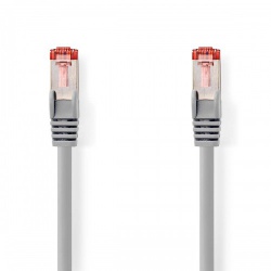 CAT6-kabel | RJ45 Male | RJ45 Male | S/FTP | 0.15 m | Rond | LSZH | Grijs | Polybag - ccgp85221gy015