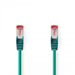 CAT6-kabel | RJ45 Male | RJ45 Male | S/FTP | 10.0 m | Rond | LSZH | Groen | Polybag - ccgp85221gn100