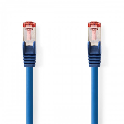 CAT6-kabel | RJ45 Male | RJ45 Male | S/FTP | 0.15 m | Rond | LSZH | Blauw | Polybag - ccgp85221bu015
