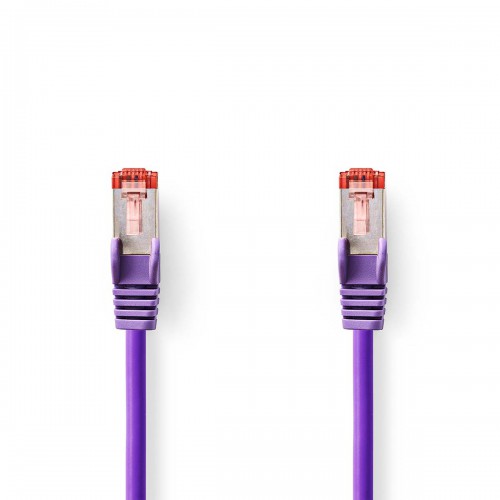 CAT6-kabel | RJ45 Male | RJ45 Male | S/FTP | 2.00 m | Rond | LSZH | Violet | Envelop - ccgp85221vt20
