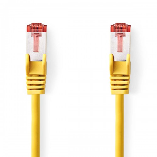 CAT6-kabel | RJ45 Male | RJ45 Male | S/FTP | 0.25 m | Rond | LSZH | Geel | Polybag - ccgp85221ye025
