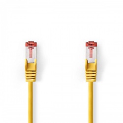 CAT6-kabel | RJ45 Male | RJ45 Male | S/FTP | 30.0 m | Rond | LSZH | Geel | Polybag - ccgp85221ye300