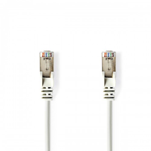 CAT6-kabel | RJ45 Male | RJ45 Male | S/FTP | 3.00 m | Rond | PVC | Wit | Polybag - ccgp85251wt30