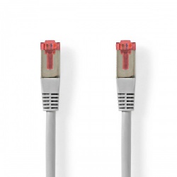 CAT6-kabel | RJ45 Male | RJ45 Male | SF/UTP | 1.00 m | Rond | PVC | Grijs | Label - ccgl85220gy10