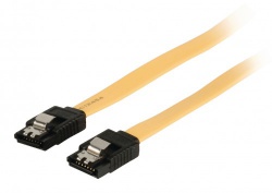 SATA 6 Gb/s Kabel Intern SATA 7-Pins Female - SATA 7-Pins Female 1.00 m Geel - bcl9401