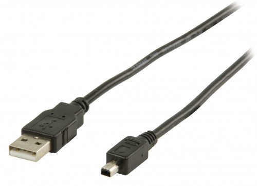 USB 2.0 Kabel USB A Male - Mitsumi 4-Pins Male 2.00 m Zwart - vlcp60220b20