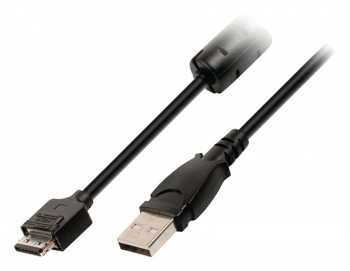 USB 2.0 Kabel USB A Male - Canon 12-Pins Male 2.00 m Zwart - vlcp60806b20