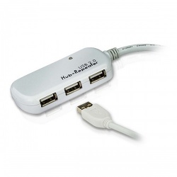 12 m 4 poorten USB 2.0 verlengkabel (Daisy-chaining tot 60 m) - ue2120h