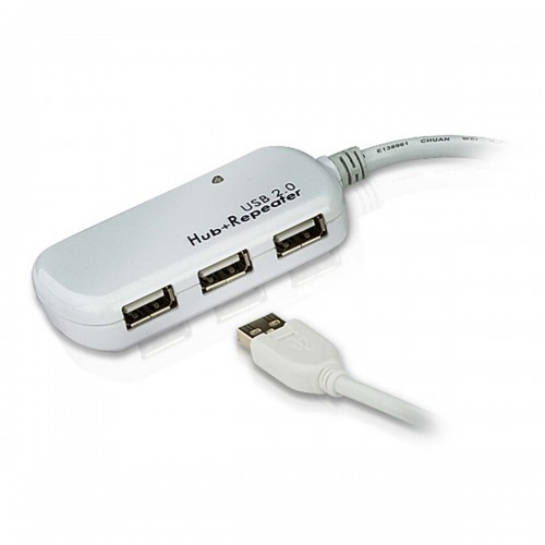 12 m 4 poorten USB 2.0 verlengkabel (Daisy-chaining tot 60 m) - ue2120h