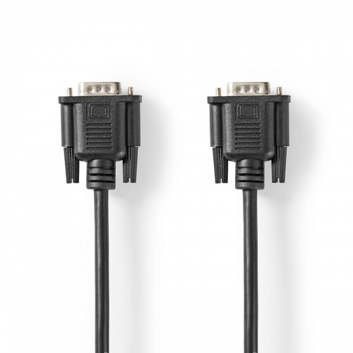 VGA-Kabel | VGA Male | VGA Male | Vernikkeld | Maximale resolutie: 1024x768 | 3.00 m | Rond | ABS | Zwart | Label - ccgt59000bk30