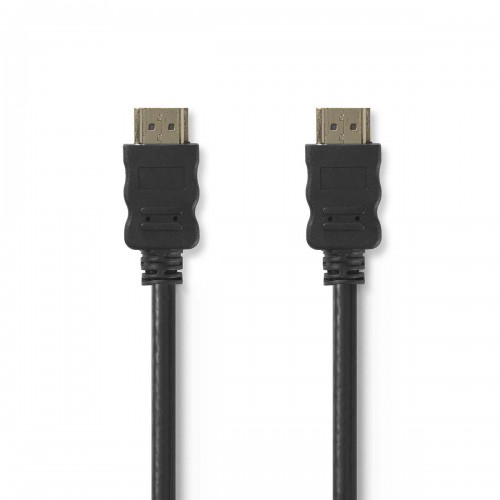 High Speed ​​HDMI™-Kabel met Ethernet | HDMI™ Connector | HDMI™ Connector | 4K@30Hz | 18 Gbps | 40.0 m | Rond | PVC | Zwart | Label - cvgt34620bk400
