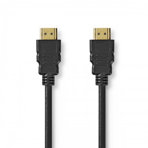 Ultra High Speed ​​HDMI™-Kabel | HDMI™ Connector | HDMI™ Connector | 8K@60Hz | 48 Gbps | 2.00 m | Rond | 6.5 mm | Zwart | Polybag - cvgp35000bk20