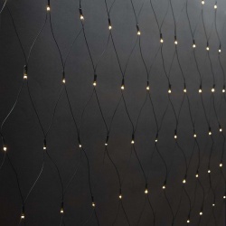 Decoratieve Net Verlichting | Warm Wit | 160 LED's | 2 x 1 m | Licht effecten: 7 | Binnen & Buiten | Netvoeding - clln160