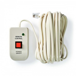 Afstandsbediening voor Inverter | 5.00 m | RJ11 | Wit - pimsrc06wt