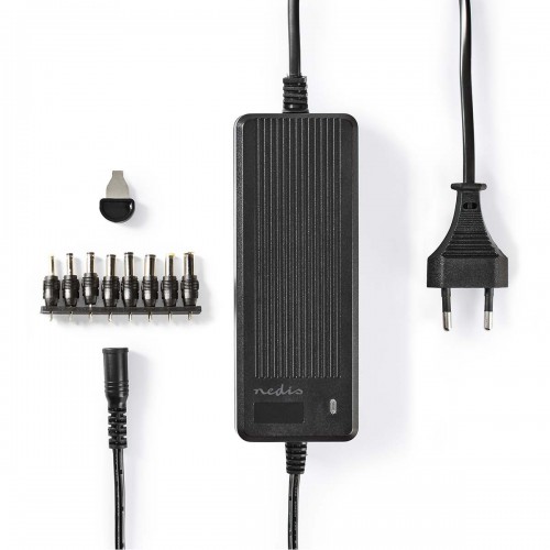 Universele AC-Stroomadapter | 60 W | 6 - 16 V DC | 1.10 m | 5.0 - 5.2 A | 8 plug(s) | Zwart - acpa116