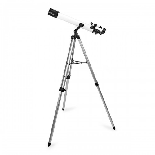 Telescoop | Diafragma: 70 mm | Brandpuntsafstand: 700 mm | Finderscope: 5 x 24 | Maximale werkhoogte: 125 cm | Tripod | Wit / Zwart - scte7070wt