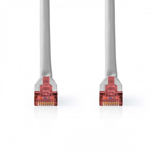 CAT6-kabel | RJ45 Male | RJ45 Male | SF/UTP | 2.00 m | Rond | PVC | Grijs | Label - ccgl85220gy20
