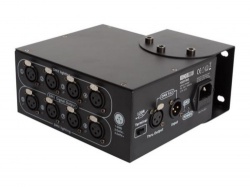 8-weg dmx-splitter - compacte behuizing - hqdb10002