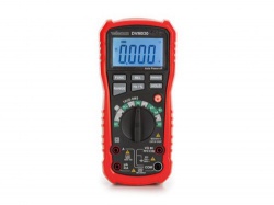 auto-range robuuste true rms digitale multimeter - cat iii - 1000 v - 8 functies - dvm030