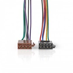 ISO-Kabel voor Autoradio | ISO-compatibiliteit: Standaard | 0.15 m | Rond | PVC | Doos - cagbisostandva
