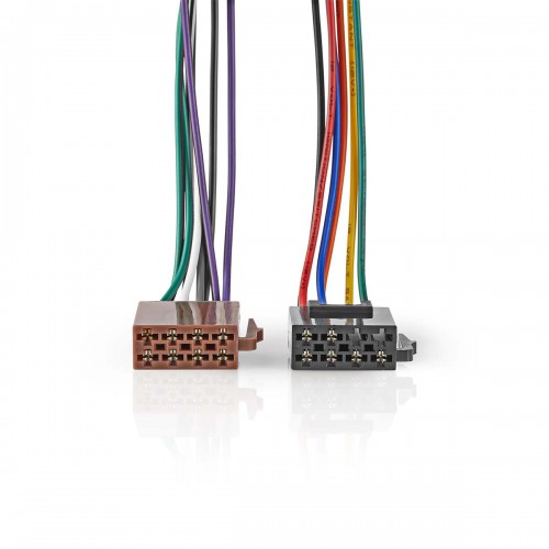 ISO-Kabel voor Autoradio | ISO-compatibiliteit: Standaard | 0.15 m | Rond | PVC | Doos - cagbisostandva