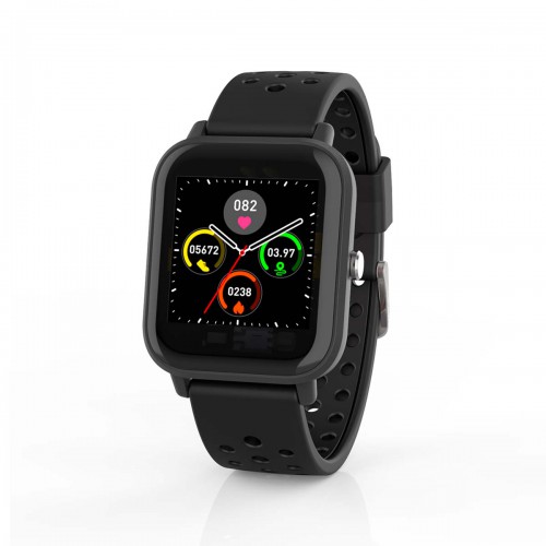 Smart Watch | LCD | IP68 | Maximale gebruiksduur: 7200 min | Android™ / IOS | Zwart - btsw002bk