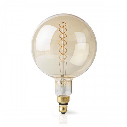 LED-Filamentlamp E27 | G200 | 5 W | 280 lm | 2000 K | Dimbaar | Warm Wit | Retrostijl | 1 Stuks - ledbtfe27g200
