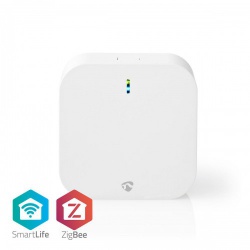 SmartLife Gateway | Zigbee 3.0 | 50 Apparaten | Netvoeding | Android™ / IOS | Wit - wifizb10cwt