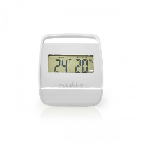 Digitale thermometer | Binnen | Binnentemperatuur | Luchtvochtigheid binnenshuis | Wit - west100wt