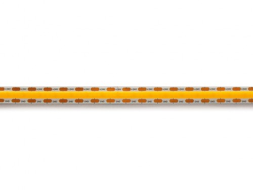 flexibele cob led strip met korte knipafstand - wit 2700k - 528 leds/m - 5 m - 24 v - ip20 - cri90 - e24m698w27