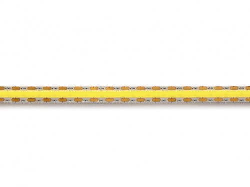 flexibele cob led strip met korte knipafstand - wit 6500k - 528 leds/m - 5 m - 24 v - ip20 - cri90 - e24m698w65
